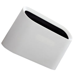 Happyyami Trash Can for Desk Double Layer Design Small Waste Container for Food Garbage Bin with Odor Isolation for Home and Office Use