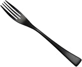 Stainless Steel Black Dinner Fork Elegant Cutlery for Home and Restaurant Use and Dishwasher Safe for Serving Meals and Entertaining