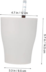 UPKOCH Water Plants Indoor Self-Absorbent Flowerpot Self Watering Planters Box Easy Care for Succulents Flowers and