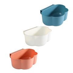 Garneck 3pcs Sturdy Kitchen Trash Can Lid Pink Hanging Garbage Bin for Kitchen