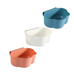 3pcs Pink Kitchen Hanging Trash Can Small Garbage Bin Under Sink Garbage Cans for Kitchen