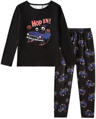MyFav Boys Pajamas Set Long Sleeve Kids Sleepwear Big Boys Children Nightwear
