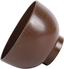 Cabilock 1pcs Wood Grain Japanese Soup Bowl Noodle Bowls Unbreakable for Rice Breakfast