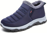 2024 New Cotton Snow Boots for Men - Warm, Waterproof, and Stylish for Winter Hiking and Casual Wear
