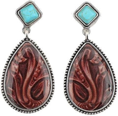 Chic Earrings for Women, Metallic Options, Dangle and Stud Styles, Turquoise Western Designs
