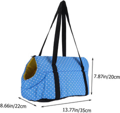 SUPVOX 1pc Portable Pet Backpack for Dogs Shoulder Bag for Travel Breathable and Scratch-Resistant Large Red for Outdoor Use