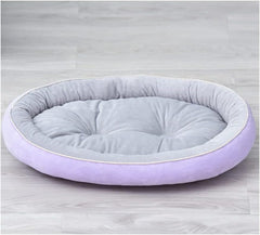 Pet Nest Pads,Cozy Pet Bed,Dog kennel, new winter warmth, small and medium-sized pet kennel, dog mat, cat kennel, oval cat mat, high-elastic pearl cotton, non-slip bottom。