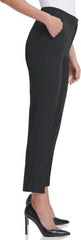 Tommy Hilfiger Women's Sloane Elastic Waistback Ankle Trouser Dress Pants