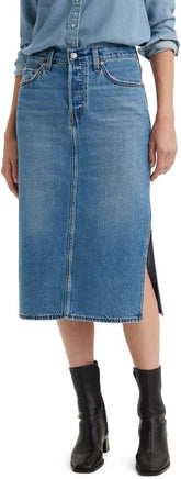 Levi's Women's Side Slit Skirt