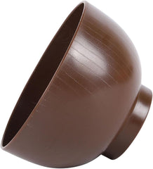 STOBAZA Japanese Style Wooden Soup Bowl Set Unbreakable Miso and Rice Bowl Small Size Dishwasher Safe for Noodles and Kitchen Use