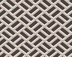 CONCORD WALLCOVERINGS ™ Metropolis, Urban Graphic Stripes Floral Textured Plain Brown Wallpaper, Sample 7" x 10"