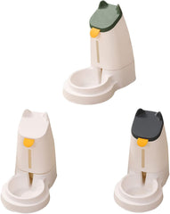 Cat Water Feeder Cat Automatic Feeder and Water Cat Water Dispenser Cat Feeding Watering Cat Feeder