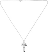 UPKOCH Cross Pendant Cremation Necklace for Cats and Dogs Stainless Steel Keepsake Necklace Pet Memorial Jewelry Pet Cremation Jewelry