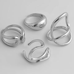 Stackable Rings for Women Stacking Rings Knuckle for Women Ring Sets Trendy Jewelry