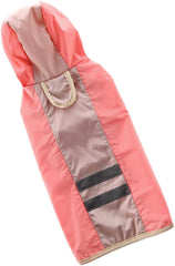 2pcs Reflective Dog Raincoat Hooded Jumpsuit Pet Dog Rainwear Safety Pet Clothes Comfortable Material