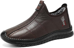 Men’s Winter Boots - Warm Insulated Snow Boots, Thick Lined Short Boots Cold Weather Protection, Soft Sole, Comfortable Fit for Outdoor Activities, Non-Slip (8,Coffee)