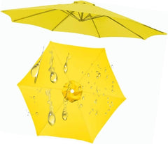 Replacement Covers 6/8 Ribs Market Patio Umbrella Canopy Cover 2x2 2.5x2.5 3x3 Polyester Fabric, for Outdoor Table Umbrella, Yard Umbrella, Market Umbrella(G77,2.7M 8.8Ft/8 Ribs)