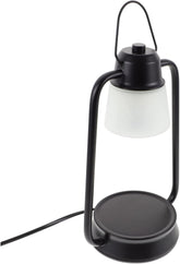 1set Simple Wax Melt Warmer Lamp for Scented Wax Jar Candles Timer Dimming Retro Design for Living Room Bedroom Office and
