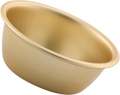 Korean Rice Wine Bowl Set 3 Small Traditional Food Bowls Aluminum Material Multi-functional for Restaurants and Home Use for Serving Rice Wine
