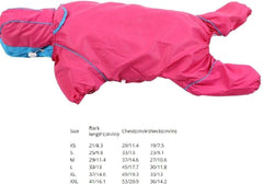 Raincoat for Dogs Waterproof Dog Rain Jacket 1 Pcs Pet Dog Cat Waterproof Rain Proof Hooded One Piece Raincoat Waterproof Small Dog Clothes Raincoat Pet Supplies M