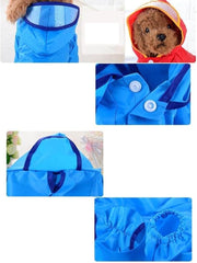 Raincoat for Dogs Waterproof Dog Rain Jacket Green Waterproof Dog Raincoat Clothes Puppy Rain Coat Jacket with Hat Pet Dog Rain Coat for Small Dogs Xs