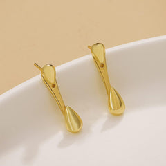 Ear Jacket Earrings for Women Hollow Heart Stud Earrings Silver Front Back Earrings Jewelry for Women