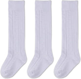 EPEIUS Baby Girls Boys Uniform Knee High Socks Tube Ruffled Stockings Infants and Toddlers (Pack of 3/5)