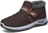 Men's Winter Boots Warm Insulated Snow Boots, Thick Sole, Casual Style Fleece Lined, Cold Weather Protection, Comfortable for Outdoor Activities (7,Coffee)