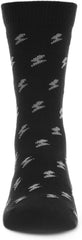 MeMoi Boys' Lightning Bolt Crew Socks