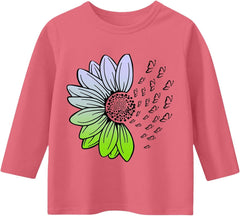 Orange Halloween Shirt Girls Color Round Neck Seven Cuff T Shirt Top 3 13 Years Orange Halloween Shirt Girls