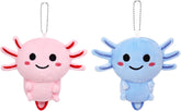 Cute Axolotl Plush Toy - Kawaii Stuffed Animal Pillow for Kids & Home Decoration, Pink