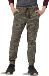 Wrangler ATG Boy's Performance Jogger Pant in Slim, Regular, & Husky (SEA Turtle CAMO)