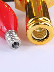 XIALON US 110V 220V 1pairs 9.8inch LED Chinese Candle Lamp Lamp Wealth God Lamp Wealth