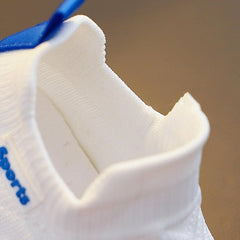 IWIHMIV Toddler Girls Tennis Shoes Kids Slip On Shoes Toddler Boy Tennis Shoes Kids Sneakers Breathable Running Athletic Shoes