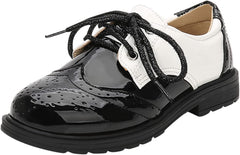 Fashion Summer And Autumn Boys Leather Shoes Boots Thick Soled Student Dress Shoes Performance Toddler Bog Boots Size 9