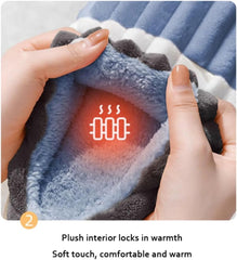 JITEM Pantuflas Slippers for Women/Men Slip on Cozy Fuzzy House Slippers Memory Foam Slippers Outdoor Indoor Winter Warm Plush Bedroom Shoes Zapatillas Creative Gift