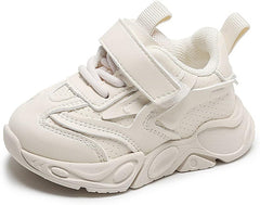 Fashion Sneakers for Toddler Lace-UP Non Slip Mesh Breathable Non Slip Running Walking Casual Sneakers