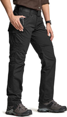 CQR Women's Flex Stretch Tactical Pants, Water Resistant Ripstop Cargo Work Pants with Pockets for Outdoor & Hiking