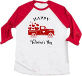 Toddler Girls Boys Valentine's Day Clothes Long Sleeve Graphic T-Shirt Kids Crewneck Tees Top Soft Oversized Blouse
