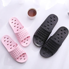 Bath Slippers with Drainage Holes, Quick-Drying Non-Slip Slippers for Home, Dormitory, Bathroom - Unisex