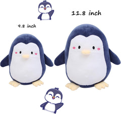 Penguin Plush, Small Soft Penguin Stuffed Animal Hugging Pillow Toy Gifts for Birthday, Valentine, Christmas, 9.8 Inch