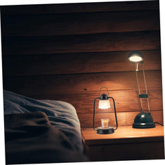 Healifty Melted Wax Warmer Lamp Candle Heater Scented Wax Warmer Tealight Heat Warming Lamp for Study Bedroom