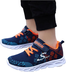 IWIHMIV Toddler Boy Sneakers Toddler Walking Shoes Girls Sneakers Kids Shoes Unisex Breathable Athletic Running Shoes for Toddler