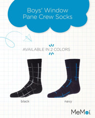 MeMoi Boys Camouflage-Pattern Cotton-Rich Crew Socks