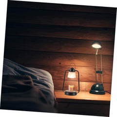 VALICLUD 1Set Electric Wax Melt Warmer Lamp with Timer Dimmable Feature Modern Candle Warmer for Jar Candles Home Decor for Living Room Bedroom Office Includes Bulbs