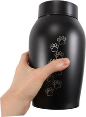 Mipcase Elegant Pet Memorial Urn Casket for Dogs Cats Ashes Hair and Teeth Storage Pet Remembrance