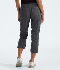 THE NORTH FACE Women's Aphrodite 2.0 Capri | Moisture Wicking, Water Repellent, Upf 40+, Rib Knit Waistband, Drawcord Leg