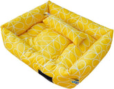 Pet Bed, Pet Nest Pads,Cozy Pet Bed,Pet Self Warming Beds,Dog Bed and cat Bed, Small Dog Teddy cat Bed mat, Super Soft Plush, Cartoon Portable Design. (Color : Light Gray, Size : Small)