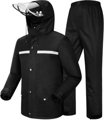 iCreek Rain Suit Waterproof Jacket and Trouser Suit Raincoat for Men and Women Outdoor All-Sport Breathable Anti-storm