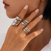Stackable Rings for Women Stacking Rings Knuckle for Women Ring Sets Jewelry